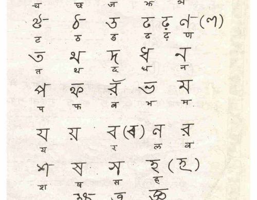 Consonants maithili